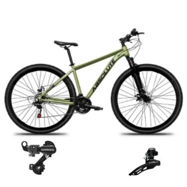 Imagem de Bicicleta Aro 29 Absolute Nero 5 Cambio Shimano Dianteiro Traseiro 24 