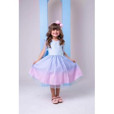 Imagem de Vestido Princesa Sereia Ariel Fundo do Mar Princesa Luxo Temático, 01