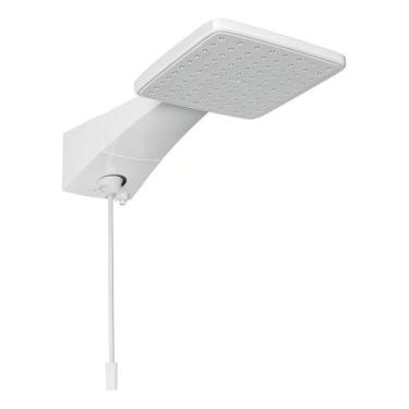 Imagem de Ducha Chuveiro Quadratta Eletrônico Zagonel 7700w Cor Branco Potência 