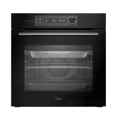 Imagem de Forno Elétrico de Embutir Midea 80L Touch Smart, Com Função AirFryer, Timer Digital e Iluminação interna
