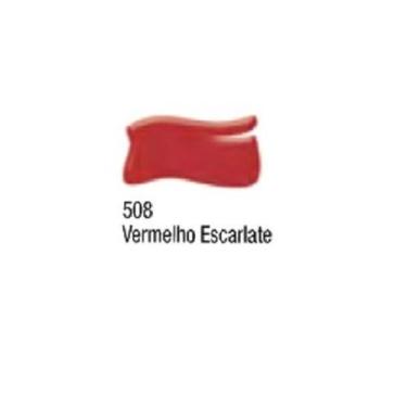 Imagem de Kit 3 Tinta Vitro 150º Para Vidros E CerÂMica 37ml Acrilex, VERMELHO E