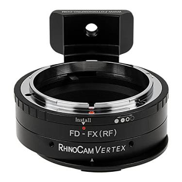 Imagem de Adaptador de costura rotativa RhinoCam Vertex, compatível com lente Canon FD & FL 35mm SLR para câmeras sem espelho Fuji X-Series