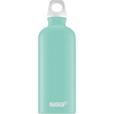 Imagem de SIGG - Garrafa de água de alumínio - Lucid Shade Touch Turquesa - com tampa de parafuso - à prova de vazamento - leve - livre de BPA - 590 ml