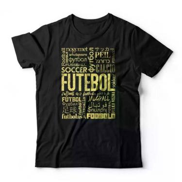 Imagem de Camiseta Futebol Studio Geek Casual Preto-Masculino