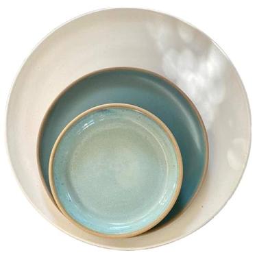 Imagem de Esmalte para Ceramica Gaia - Alta Temperatura - Tipo Reagente e Mate - Kit K03 SILVESTRE (1.5 litro, imersão)