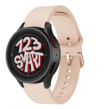 Imagem de Pulseira de Silicone Exclusiva para Galaxy Watch 5 Watch5 Pro Watch 4 