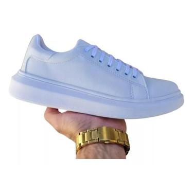 Imagem de Tênis Casual Urbano Sapatênis Plataforma Relax Premium Confort Sola Al