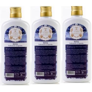 Imagem de kIT/COMBO 3 UNID REFIL DIFUSOR MADRESSENZA FLORES BRANCAS - 250ML