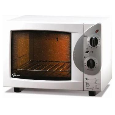 Imagem de Forno Elétrico Fischer 44 Litros Grill Branco  127 Volts, 110V