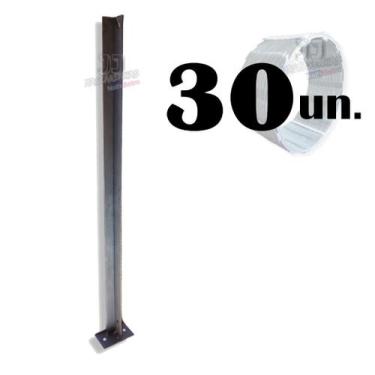 Imagem de Haste para fixação para concertina 30cm base - 30 unid. - JJ