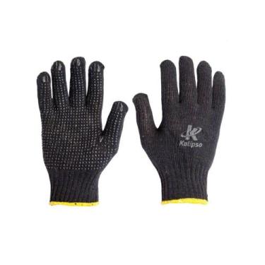 Imagem de Luva Malha Tricot Acrilon Pigment Preta Encart