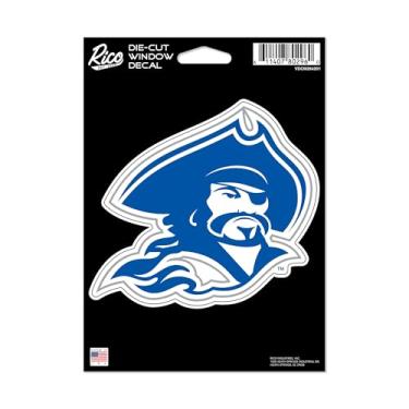 Imagem de Rico Industries NCAA Blinn Buccaneers 12,7 cm x 17,8 cm Decalque de vinil cortado - Acessório para carro/caminhão/casa