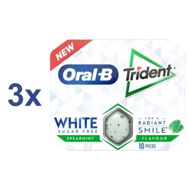 Imagem de Chiclete Trident Oral-B Spearmint Importado 17g - 3 Unid