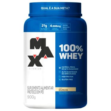 Imagem de 100% Whey (900g) - Max Titanium