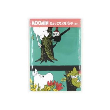Imagem de Bloco de notas Worldcraft MONP-A7-02 Moomin, A7, grade de 5 mm, madeira, verde