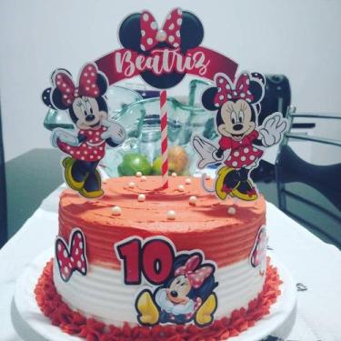 Imagem de Topper de Bolo - Criativa By Luana, A cor na tela pode sofre alteraçõe