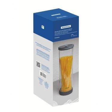 Imagem de Pote De Vidro Hermético Tramontina Em Borossilicato Com Tampa 2 L