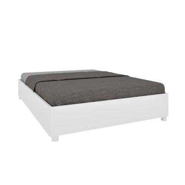 Imagem de Base Cama Box Casal Mônaco Neve - Tcil - Sem Colchão