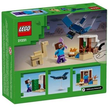 Imagem de Lego Minecraft Expedicao do Steve AO Deserto 21251