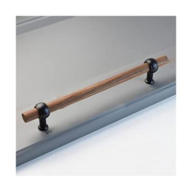 Imagem de Puxador de porta deslizante AAPIE para porta de entrada, sapato, gaveta, maçanetas de porta, puxadores de madeira, móveis, ferragens, puxadores de cômoda, dourado, preto, para cômoda