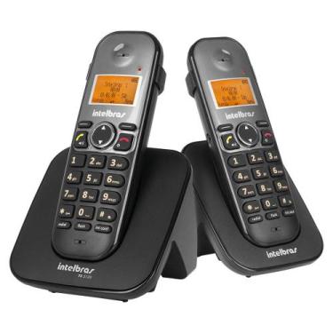 Imagem de Telefone sem fio intelbras ts5122 digital com ramal adicional