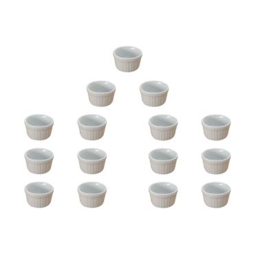 Imagem de Ramekin Forma Assar Porta Molho Grande Kit 15 Unid Atacado