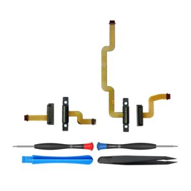 Imagem de ElecGear Side Connector Replacement for Switch 2 and Joy-Con 2, Female Socket Port for JC2 Controller and Male Plug for Magnetic Switch2, Left and Right Module with Flex Cable