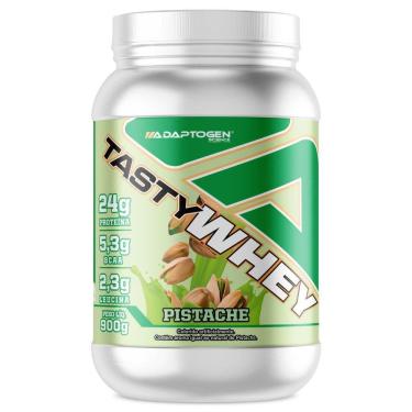 Imagem de Tasty Whey Isolado Hidrolisado Pistache 900G - Adaptogen