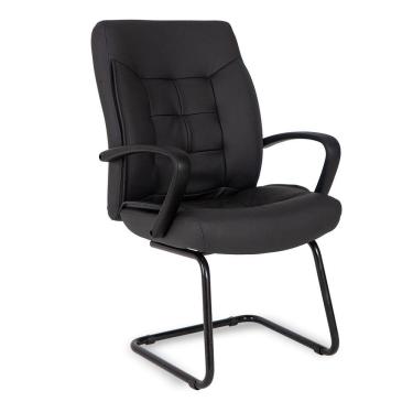 Imagem de Cadeira para Sala De Reunião De Escritório Gênova Preto