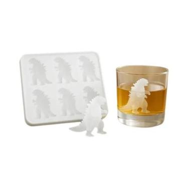 Imagem de Forma De Gelo Grande De Silicone Com 6 Cavidades, Criador De Gelo Mons