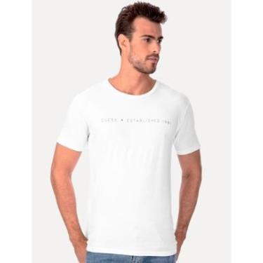 Imagem de Camiseta Guess Masculina Est. 1981 Branca-Masculino