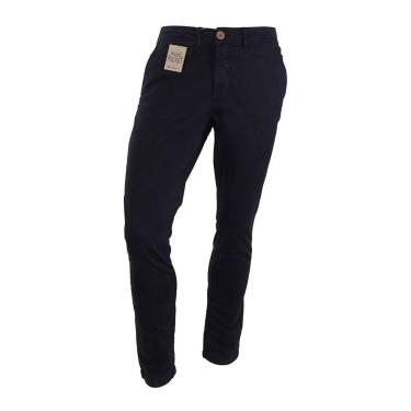Imagem de Calça Sarja Masculina Freesurf Slim Casual Preta - 110802-Masculino