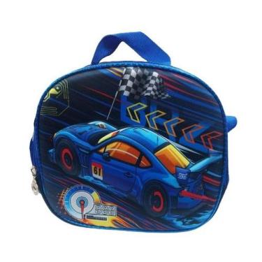 Imagem de Lancheira infantil estampa carro azul ref : gb25600869 - GRANDBAG