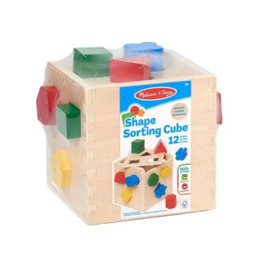 Imagem de Cubo Quebra Cabeça Formas Geométricas - Melissa & Doug - Sunny Brinque