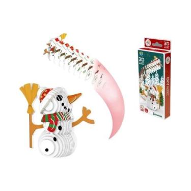 Imagem de Quebra-Cabeça 3D De Natal Para Crianças, Brinquedo Educacional De Pape