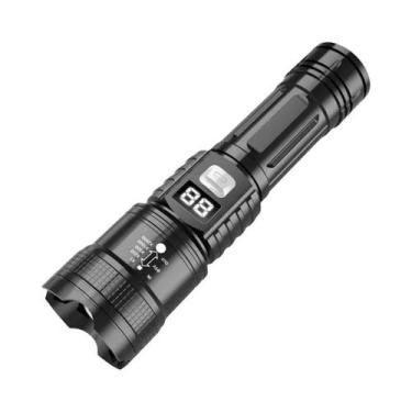 Imagem de Lanterna LED Recarregável De Longo Alcance, Portátil Para Emergências 