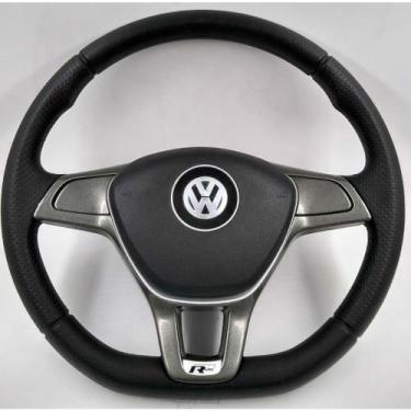 Imagem de Volante Esportivo Para Gol Saveiro Voyage Fox G5 G6 + Cubo - Volkswage