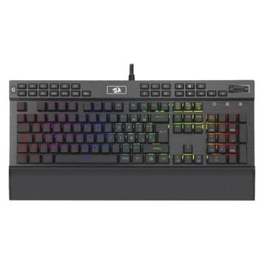 Imagem de Teclado Mecanico Gamer Redragon Yama K550W-1-SP / RGB - Preto