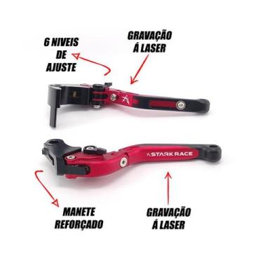 Imagem de Manete Esportivo Ducati MTS 695 696 796 S2R 800 MONSTER 400 620 - Sem 