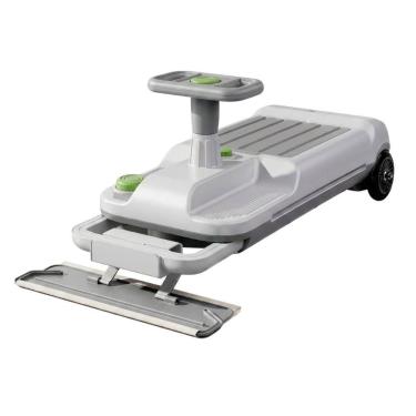 Imagem de Carrinho Elétrico Infantil Baby Mop Cleaning Floor 6V Suporta 30kg Design Compacto Branco Bang Toys