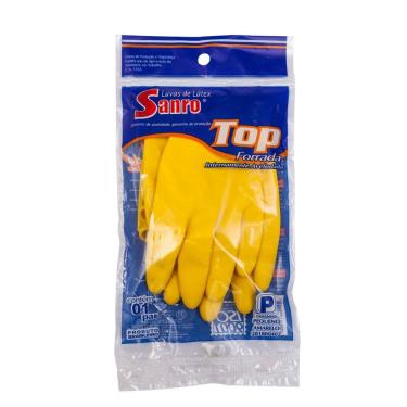 Imagem de Luva de Látex Emborrachada Sanro