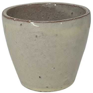 Imagem de Vaso Cachepot De Cerâmica 6 Cores Para Decoração 14x12 - Branco