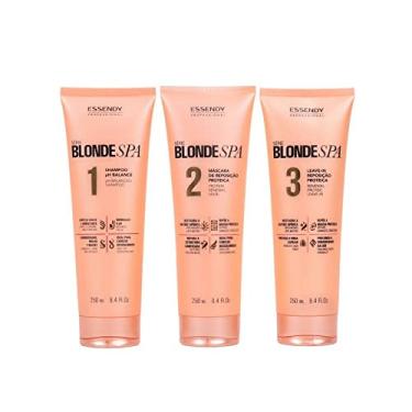 Imagem de Kit Série Blondespa Shampoo, Máscara e Leave-in 250ml