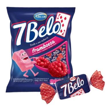Imagem de Bala 7 belo Framboesa 500g Arcor