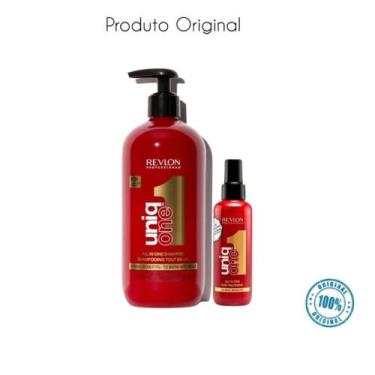 Imagem de Kit Revlon Uniq one Shampoo 490ml + Leave-in Uniq one 150ml - Revlon P