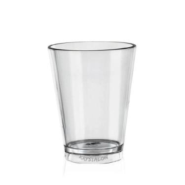 Imagem de Kit 4 Copos Tequila 70 Ml Transparente Acrílico Poliestireno - Krystal