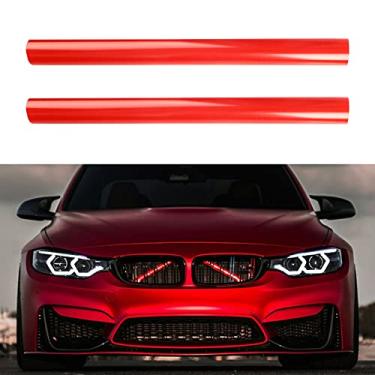 Imagem de Tiras de inserção de grade substituem para acessórios BMW F20 F30 2012-2018, 320i 328i 330i 335i (vermelho, série 3)