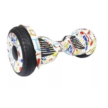 Imagem de Hoverboard Skate Elétrico 10" Original com Bolsa Led Bluetooth Grafite Brinovar
