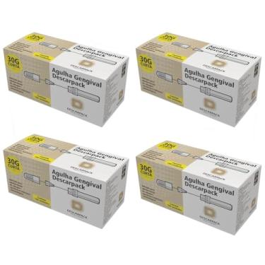 Imagem de KELOGEL, KIT AGULHA GENGIVAL CURTA 30G 21X0,30MM 400UN DESCARPACK TAMANHO:30G 21X0,30MM