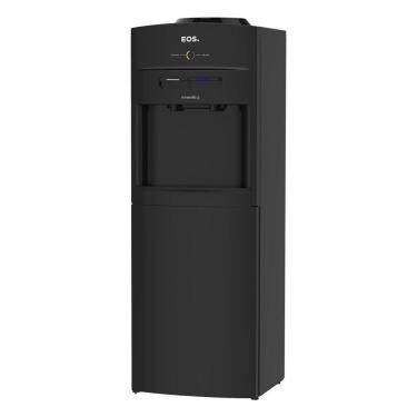 Imagem de Bebedouro de Coluna para Garrafão Compacto EOS Mineralle Compressor Preto EBC05PC 220V